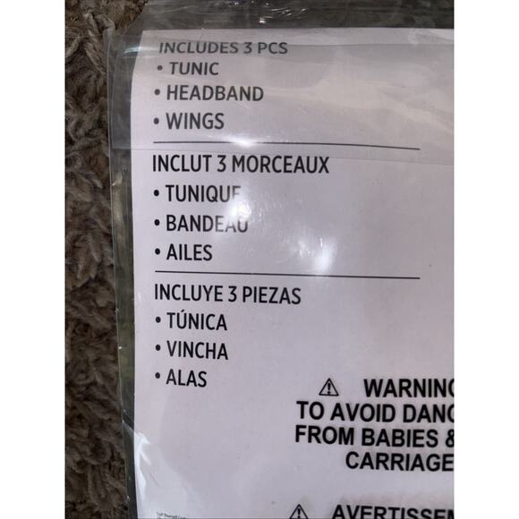 Queen Bee Costume Party City New In Package Three Piece Set - Picture 5 of 5